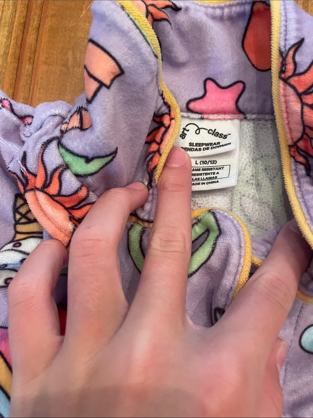 Target Purple Emoji & Tropical Short Pajama Set